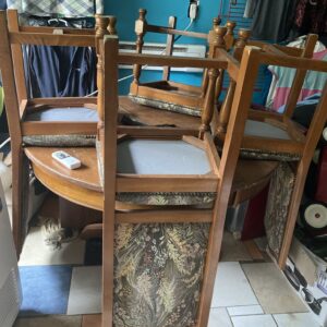 Antique - Table with 4 Chairs